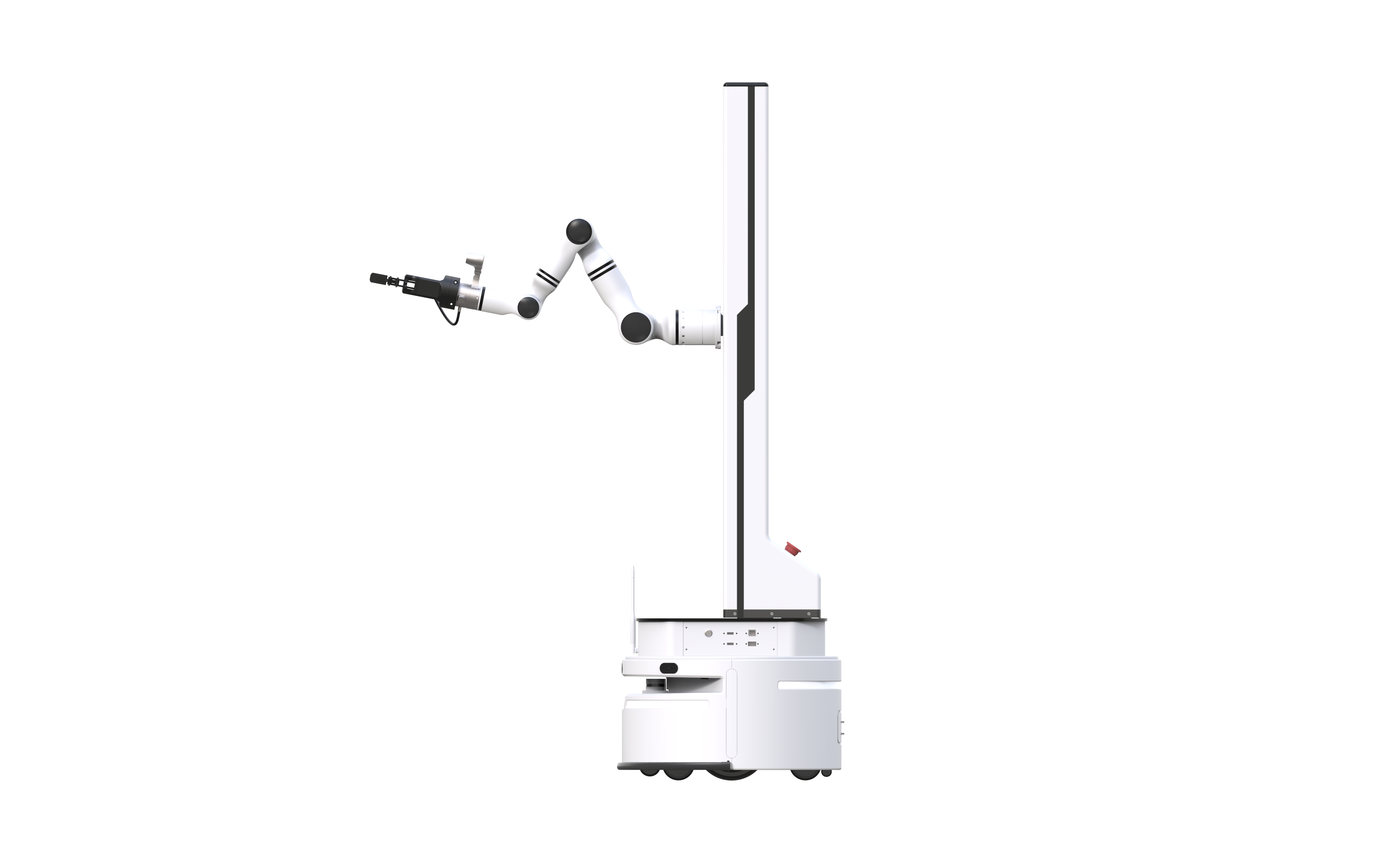 Single-Arm Lift Robot Side View