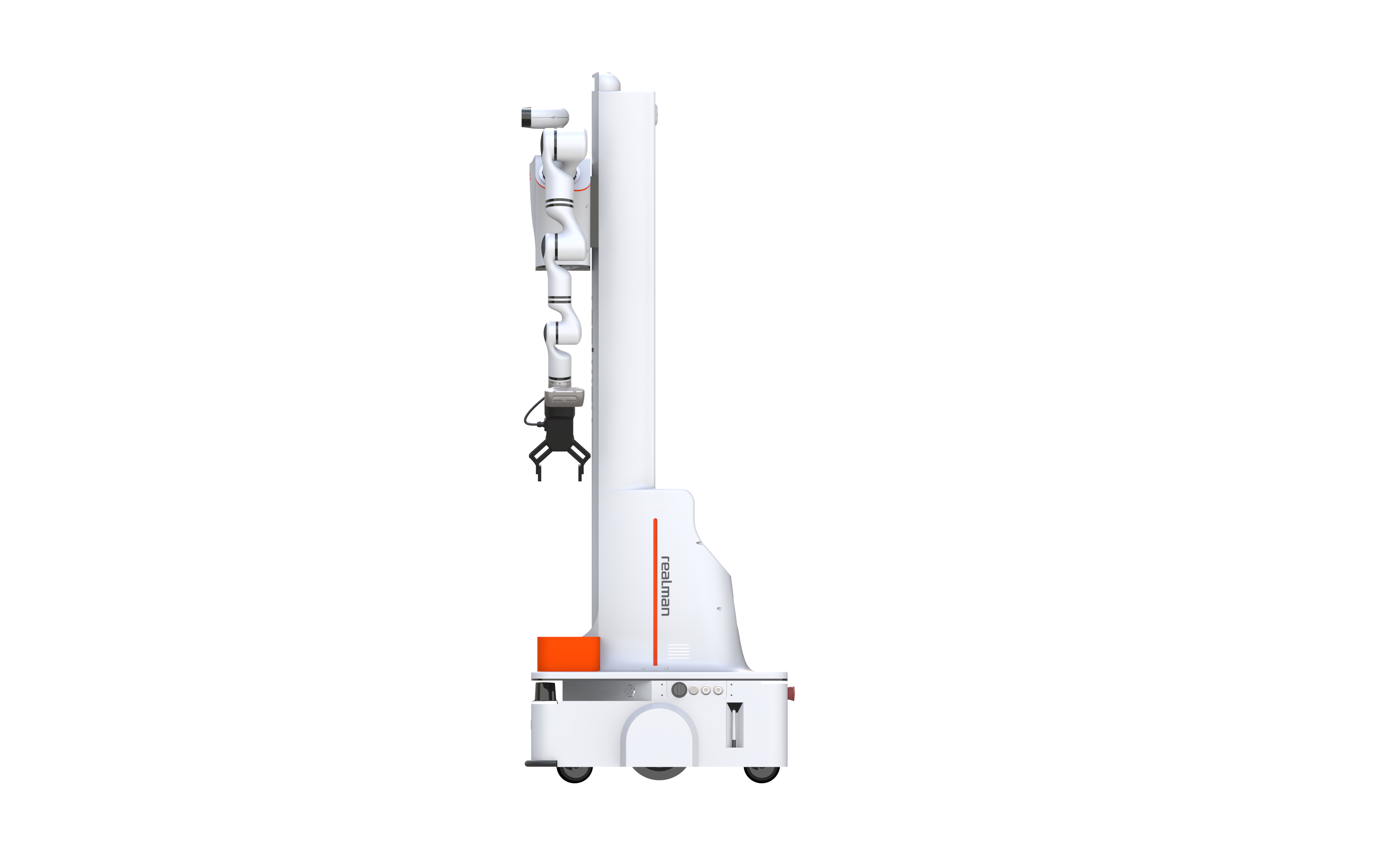 Dual-Arm Lift Robot Side View